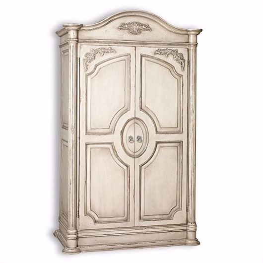 Picture of NOELLE ARMOIRE RUSTIC WHITE