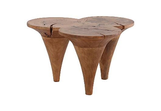Picture of BUTTERFLY COFFEE TABLE NATURAL