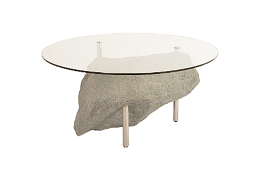 Picture of ASTEROID COFFEE TABLE GREY STONE, SM