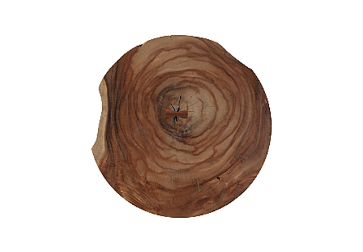 Picture of CHAMCHA WOOD THICK COFFEE TABLE ROUND