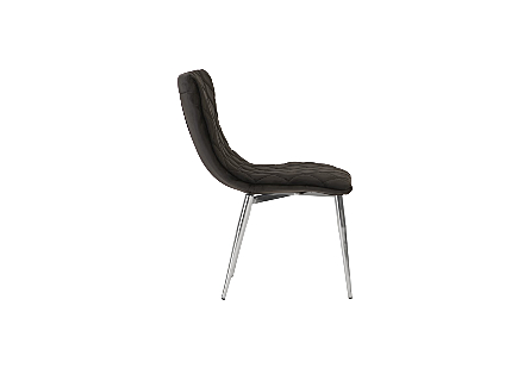 Picture of CAYMAN DINING CHAIR BLACK VELVET