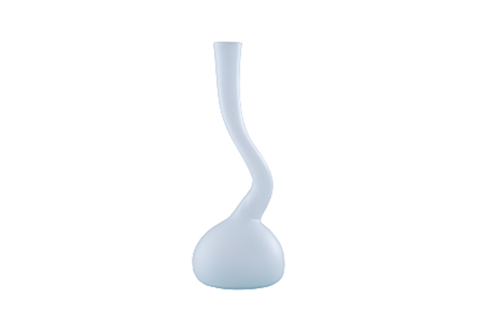 Picture of FROSTED CORKSCREW VASE SM