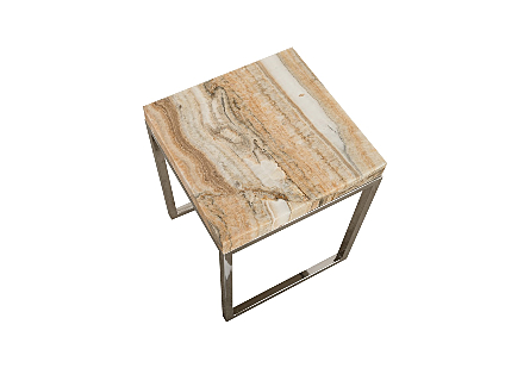 Picture of ONYX ACCENT TABLE SS BASE