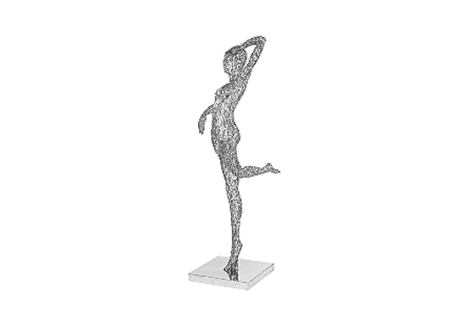 Picture of BALLET PIPE SCULPTURE SINGLE, STAINLESS STEEL