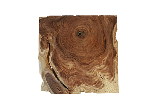 Picture of CHAMCHA WOOD THICK COFFEE TABLE SQUARE