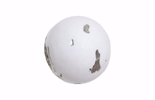 Picture of CAST ROOT WALL BALL RESIN, WHITE, SM