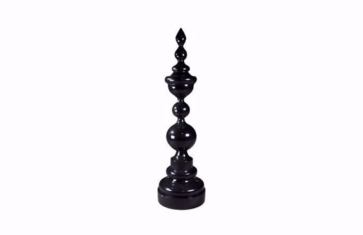 Picture of CHECK MATE SCULPTURE BLACK