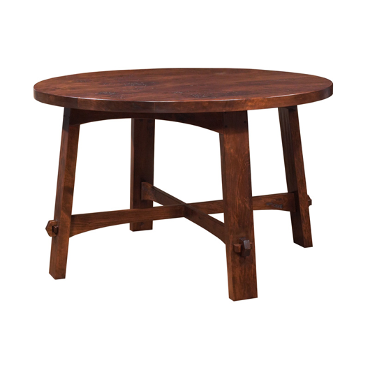 Picture of ROUND DINING TABLE WITH CURVED APRON