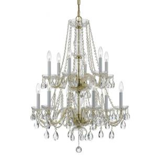 Picture of TRADITIONAL CRYSTAL - SIX LIGHT CHANDELIER
