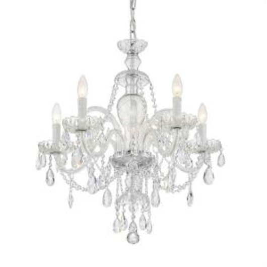 Picture of CANDACE - 26 INCH 5 LIGHT CHANDELIER