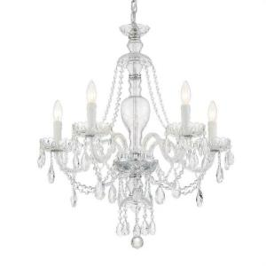 Picture of CANDACE - 28 INCH 5 LIGHT CHANDELIER