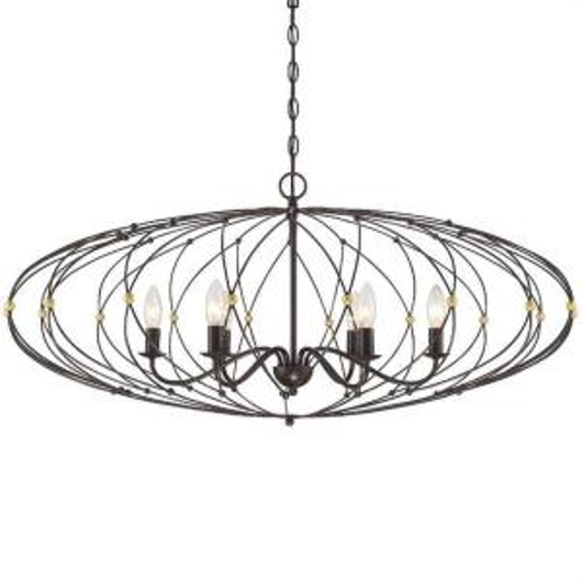 Picture of ZUCCA - 6 LIGHT CHANDELIER