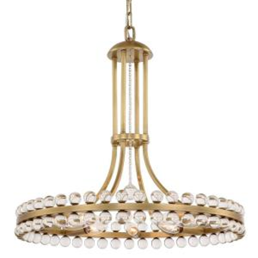 Picture of CLOVER - EIGHT LIGHT CHANDELIER