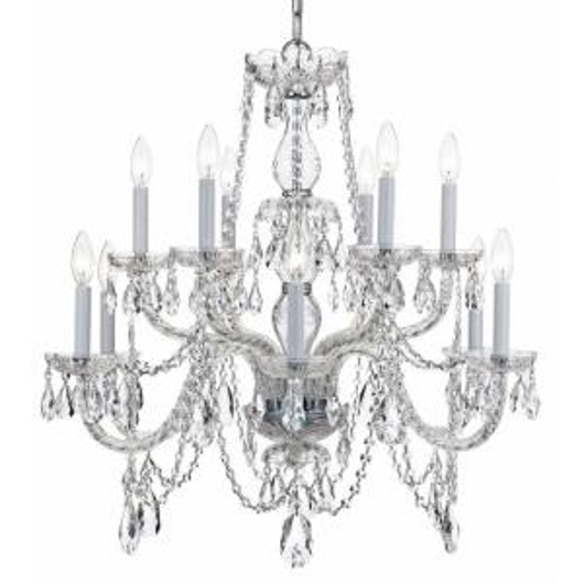 Picture of TRADITIONAL CRYSTAL - TWELVE LIGHT CHANDELIER