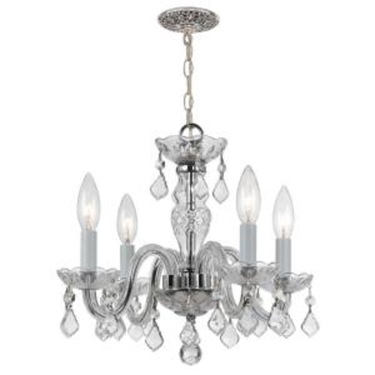 Picture of TRADITIONAL CRYSTAL - FOUR LIGHT CHANDELIER