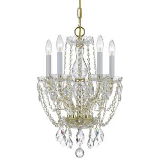 Picture of TRADITIONAL CRYSTAL - FIVE LIGHT CHANDELIER