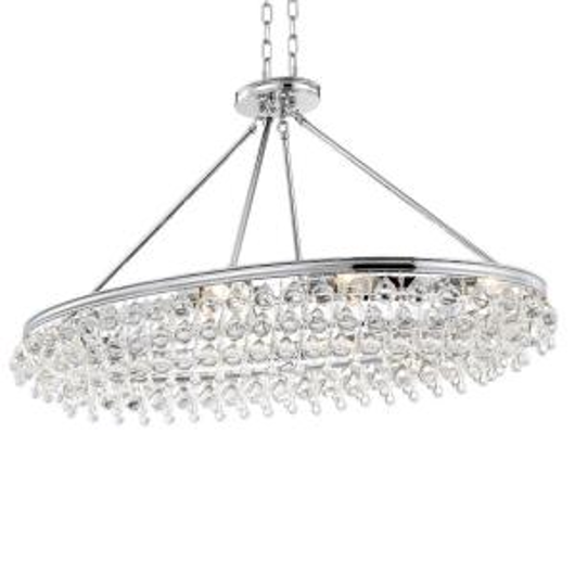 Picture of CALYPSO - EIGHT LIGHT OVAL CHANDELIER
