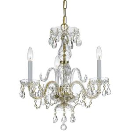 Picture of TRADITIONAL CRYSTAL - THREE LIGHT CHANDELIER