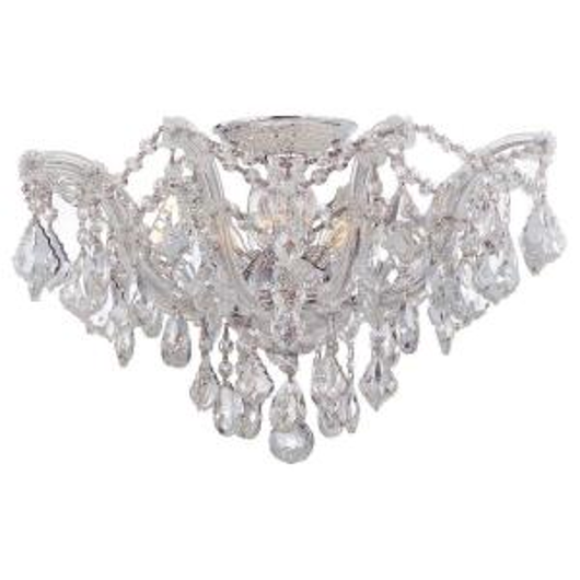 Picture of MARIA THERESA COLLECTION CRYSTAL 5 LIGHT CEILING MOUNT
