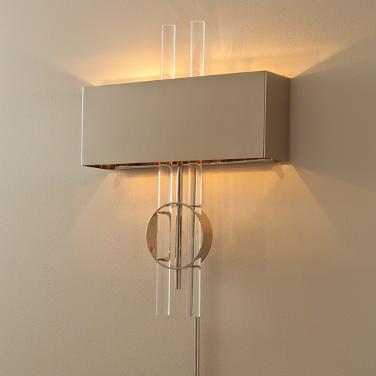 Picture of RADIO CITY ELECTRIFIED WALL SCONCE-NICKEL
