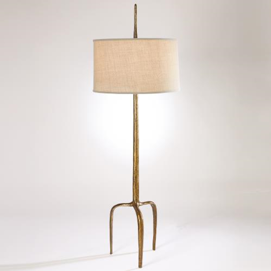Picture of RILEY FLOOR LAMP-GOLD