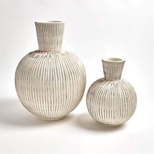 Picture of FURROW SPHERE VASES