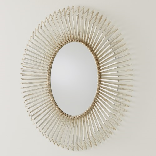 Picture of ANDREA'S MIRROR-SILVER LEAF