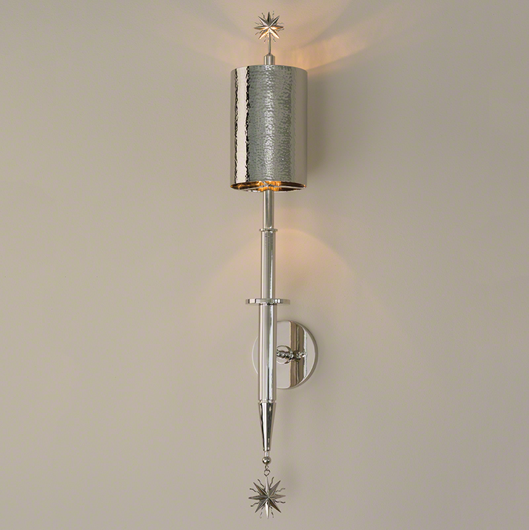 Picture of STAR ARM WALL SCONCE-NICKEL