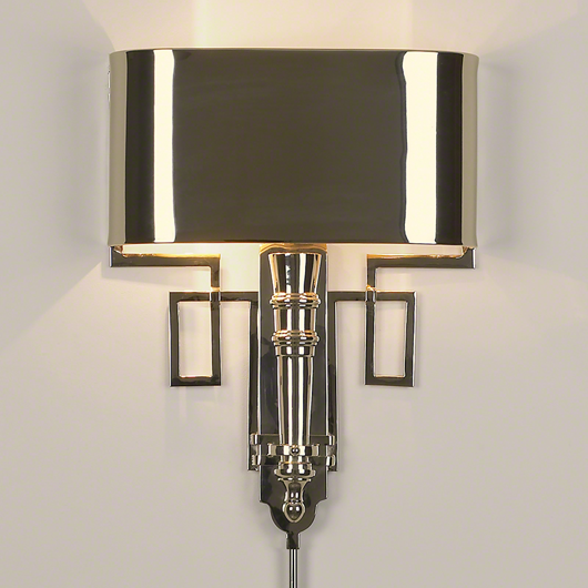 Picture of TORCH SCONCE W/SHADE-NICKEL