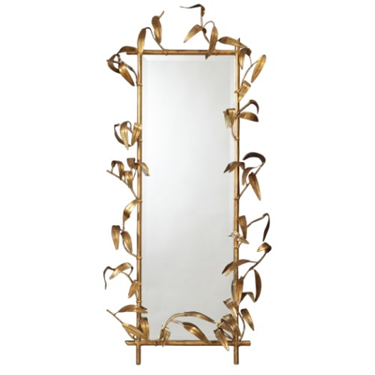 Picture of BAMBOO MIRROR W/GOLD FINISH