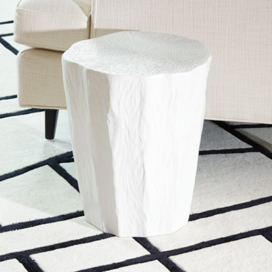 Picture of TRUNK STOOL-WHITE