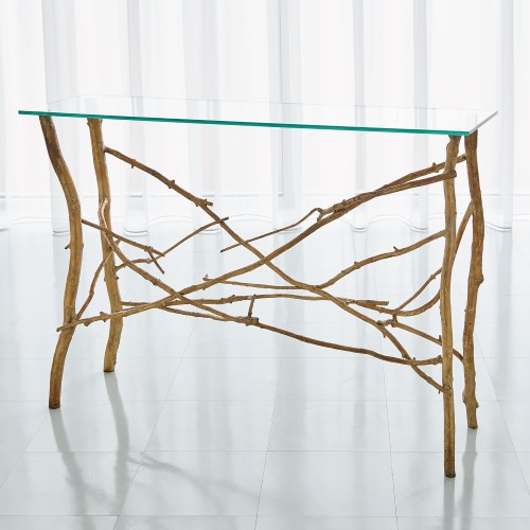 Picture of TWIG CONSOLE-GOLD LEAF