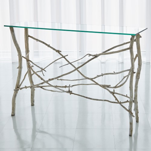 Picture of TWIG CONSOLE-SILVER LEAF