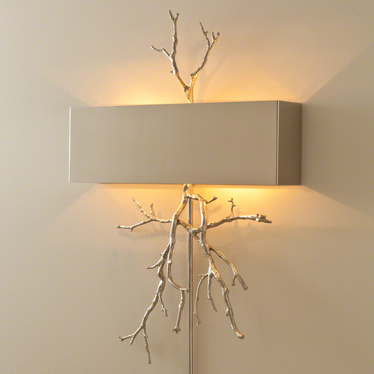 Picture of TWIG ELECTRIFIED WALL SCONCE-NICKEL
