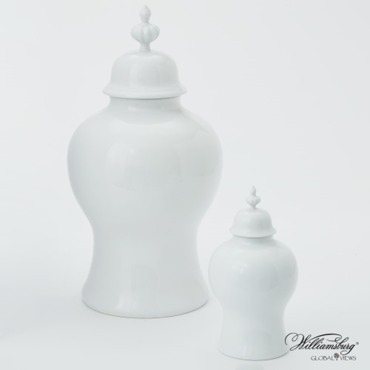 Picture of BEAUFORT GINGER JAR-WHITE