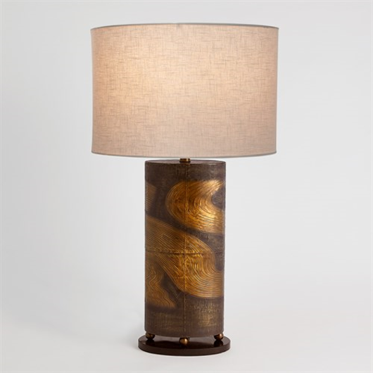 Picture of CURRENTS LAMP-BRASS/BRONZE