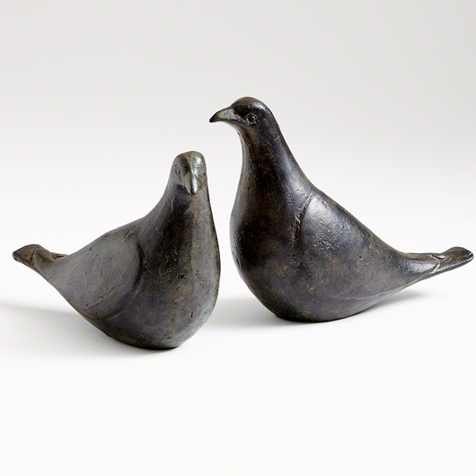 Picture of DOVE PAIR-OILED BRONZE