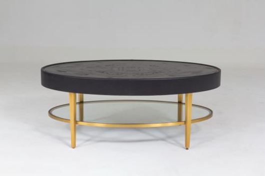 Picture of ELLIPSE COCKTAIL TABLE-EBONY
