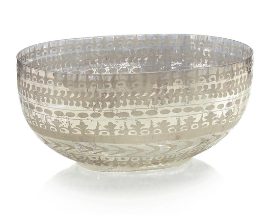 Picture of ETCHED MERCURY GLASS BOWL