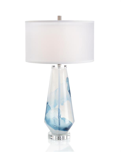 Picture of BLUE CLOUD GLASS TABLE LAMP
