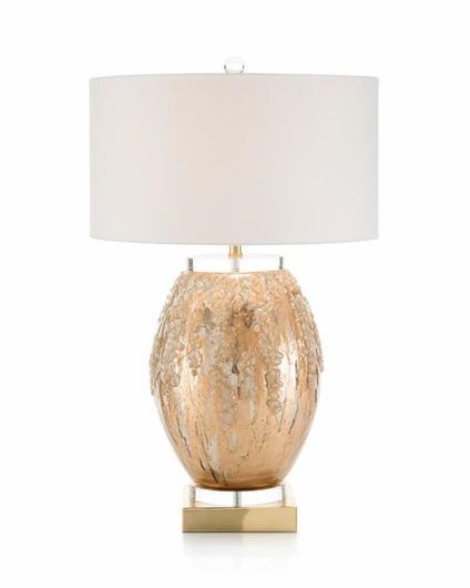 Picture of ETHEREAL SILVERED TABLE LAMP