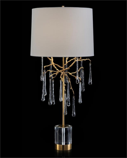 Picture of BRANCHED CRYSTAL TABLE LAMP