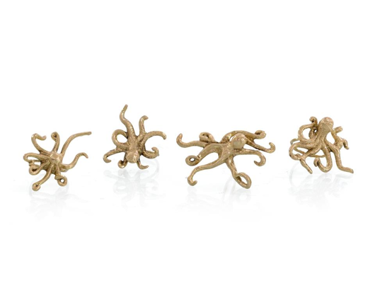 Picture of SET OF FOUR OCTOPUS NAPKIN RINGS
