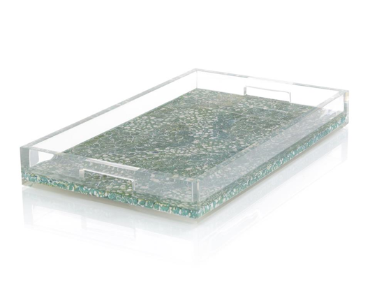 Picture of SHIMMERING TURQUOISE TRAY