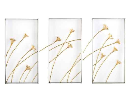 Picture of SET OF THREE WINDSWEPT TRIPTYCH WALL PANELS