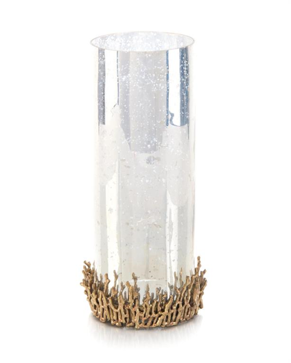 Picture of STUDDED IN BRASS TWIGS CANDLEHOLDER I