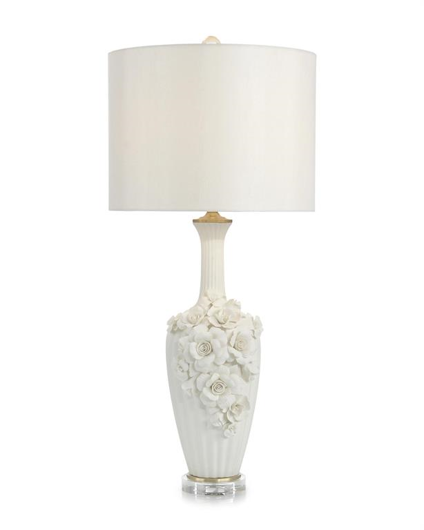 Picture of BOTANICAL PORCELAIN TABLE LAMP III