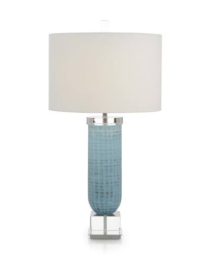 Picture of BLUEST OF BLUE GLASS TABLE LAMP