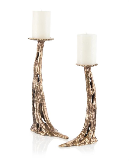Picture of SET OF TWO CARLTON CANDLEHOLDERS