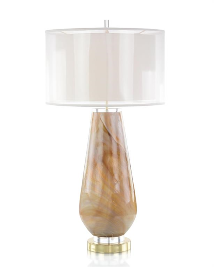 Picture of CARAMEL MARBLE TABLE LAMP